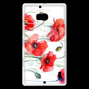 Coque Nokia Lumia 930 Fleurs en peinture 250