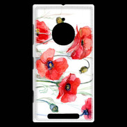 Coque Nokia Lumia 830 Fleurs en peinture 250