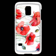 Coque Samsung Galaxy S5 Mini Fleurs en peinture 250