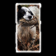 Coque Sony Xpéria Z1 Setter rapportant une bécasse