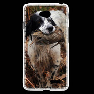 Coque LG L70 Setter rapportant une bécasse