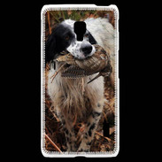 Coque LG F6 Setter rapportant une bécasse