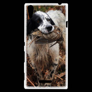 Coque Sony Xperia T3 Setter rapportant une bécasse