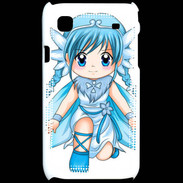 Coque Samsung Galaxy S Chibi style illustration of a Super Heroine