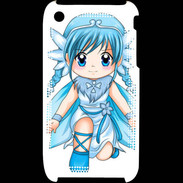 Coque iPhone 3G / 3GS Chibi style illustration of a Super Heroine