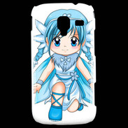 Coque Samsung Galaxy Ace 2 Chibi style illustration of a Super Heroine