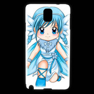 Coque Samsung Galaxy Note 3 Chibi style illustration of a Super Heroine