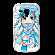 Coque Samsung Galaxy Trend Chibi style illustration of a Super Heroine