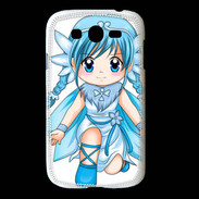 Coque Samsung Galaxy Grand Chibi style illustration of a Super Heroine