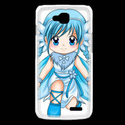 Coque LG L90 Chibi style illustration of a Super Heroine