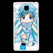 Coque LG F5 Chibi style illustration of a Super Heroine