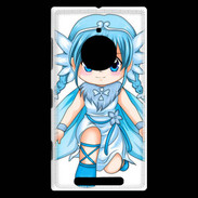 Coque Nokia Lumia 830 Chibi style illustration of a Super Heroine