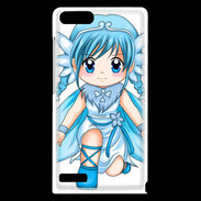 Coque Huawei Ascend G6 Chibi style illustration of a Super Heroine