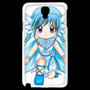 Coque Samsung Galaxy Note 3 Light Chibi style illustration of a Super Heroine