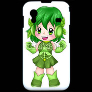 Coque Samsung ACE S5830 Chibi style illustration of a super-heroine 26