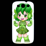 Coque Samsung Galaxy S3 Chibi style illustration of a super-heroine 26