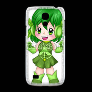 Coque Samsung Galaxy S4mini Chibi style illustration of a super-heroine 26