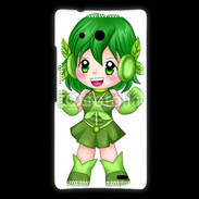Coque Huawei Ascend Mate Chibi style illustration of a super-heroine 26
