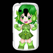 Coque Samsung Galaxy Trend Chibi style illustration of a super-heroine 26