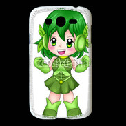 Coque Samsung Galaxy Grand Chibi style illustration of a super-heroine 26