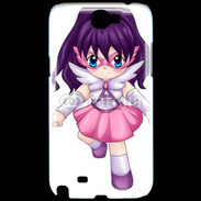 Coque Samsung Galaxy Note 2 Chibi style illustration of a super-heroine 25