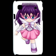 Coque Samsung Galaxy S Chibi style illustration of a super-heroine 25