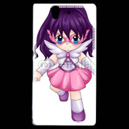 Coque Sony Xperia Z Chibi style illustration of a super-heroine 25