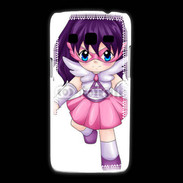 Coque Samsung Galaxy Express2 Chibi style illustration of a super-heroine 25