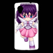 Coque LG Nexus 5 Chibi style illustration of a super-heroine 25