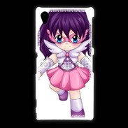 Coque Sony Xpéria Z1 Chibi style illustration of a super-heroine 25