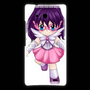 Coque Huawei Ascend Mate Chibi style illustration of a super-heroine 25