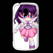 Coque Samsung Galaxy Trend Chibi style illustration of a super-heroine 25