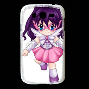 Coque Samsung Galaxy Grand Chibi style illustration of a super-heroine 25