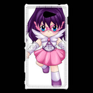 Coque Sony Xperia M2 Chibi style illustration of a super-heroine 25