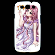 Coque Samsung Galaxy S3 Manga style illustration of zodiac 25