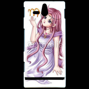 Coque Sony Xperia U Manga style illustration of zodiac 25