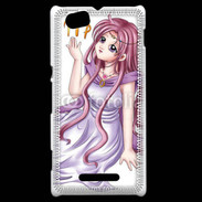 Coque Sony Xperia M Manga style illustration of zodiac 25