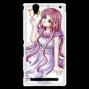Coque Sony Xperia T2 Ultra Manga style illustration of zodiac 25