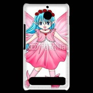 Coque Sony Xperia E1 Cartoon illustration of a pixie