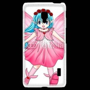 Coque LG F6 Cartoon illustration of a pixie