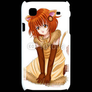 Coque Samsung Galaxy S Manga style illustration of zodiac 27