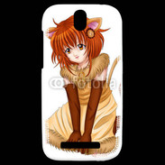 Coque HTC One SV Manga style illustration of zodiac 27