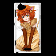 Coque Sony Xperia L Manga style illustration of zodiac 27