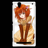 Coque Sony Xperia T2 Ultra Manga style illustration of zodiac 27