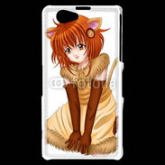 Coque Sony Xperia Z1 Compact Manga style illustration of zodiac 27