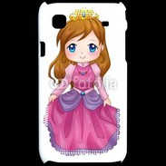Coque Samsung Galaxy S Cute cartoon illustration of a queen