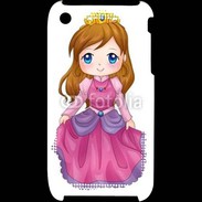 Coque iPhone 3G / 3GS Cute cartoon illustration of a queen