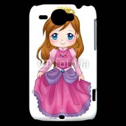 Coque HTC Wildfire G8 Cute cartoon illustration of a queen