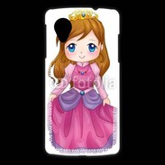 Coque LG Nexus 5 Cute cartoon illustration of a queen