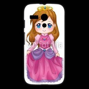 Coque Motorola G Cute cartoon illustration of a queen